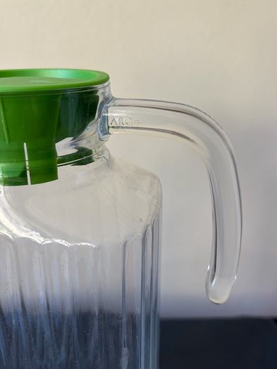 Glass pitcher