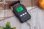 BRAND NEW 75Kg/10g Electronic Weighing Scale LCD Digital Display Hanging Hook Scale with Measuring Tape for Fishing Travel