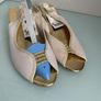 BNWT Canvas Slingbacks, size 4 Image 3