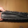 Ladies Black Beaded Evening Bag Image 3