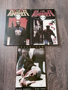 The Punisher Tpb and Uncle Sam graphic novels