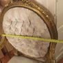 2 Antique Gold chairs with oval back Image 10