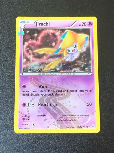 pokemon card Jirachi Holo  RC13/RC32