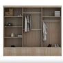 Sliding Doors Wardrobe S 253cm LED - Black Image 3