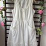 Dress uk 12 Tommy Hilfiger ivory 100% cotton Image 3