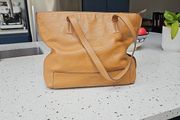 Genuine Fossil brown leather ladies shoulder bag
