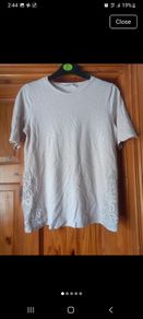 ladies gallery teeshirt with detail