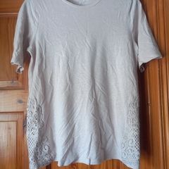 ladies gallery teeshirt with detail