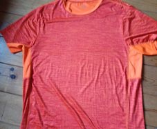 Size XL Orange Sports Teeshirt