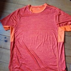 Size XL Orange Sports Teeshirt