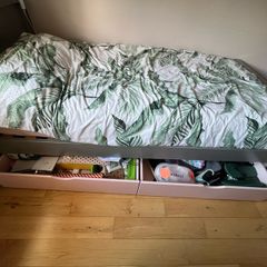 single bed frame with 2 drawers
