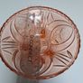 Vintage pink glass bowl Image 2