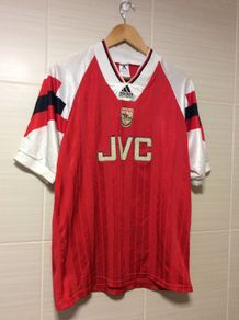 Arsenal Jersey. Official Adidas Mens Home Jersey. Season 1992/1994. True Vintage. From The Time. Not A Modern Remake.