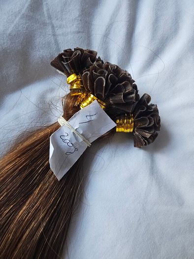 Hair extensions dark brown