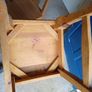 Solid Wooden Rustic Kitchen Chairs Set of 6 Image 2