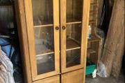 Solid oak cabinet