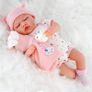 20" Realistic Reborn Handmade Sleeping or Open Eyes Baby Girl / Boy Doll with Dummy & Feeding Bottle (FREE POSTAGE) Image 5