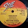 JOHN WAYNE. RHYTHM KINGS. Rare 7" Single From Dublin Roots Rock Blues Band. 45rpm, Vinyl, Record. Sparten Records, Scoff Label, produced by Irish Guitarist and Ex David Bowie musical director Gerry Leonard. Image 6