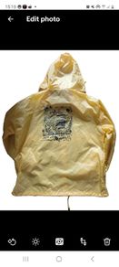 WRC Rally RallyRACC Jacket Yellow Windbreaker Raincoat Mens Size XL