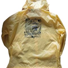WRC Rally RallyRACC Jacket Yellow Windbreaker Raincoat Mens Size XL