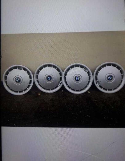 4 x BMW Genuine 1984-1992 BMW E30 325e 325i 528e 14" Wheel Trims Hubcaps