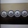 4 x BMW Genuine 1984-1992 BMW E30 325e 325i 528e 14" Wheel Trims Hubcaps Image 3