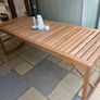 Wooden Garden Table Image 2