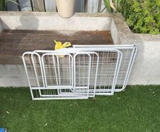 puppy cage..