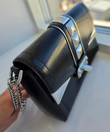 Genuine Michael Kors Black Crossbody Bag