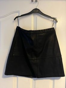 leather skirt size 12