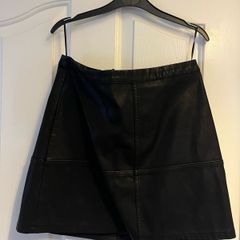 leather skirt size 12