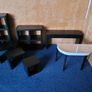 Dolls house furniture - Livingroom modern - black / white Image 2
