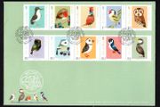 2016 Isle of Man Matt Sewell's Birds Commemorative Stamps First Day Cover (FDC)