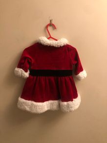Christmas dress (0-3 months)