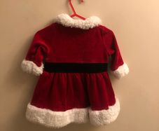 Christmas dress (0-3 months)
