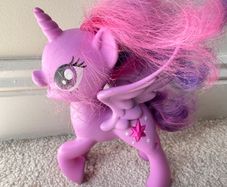 Hasboro Talking My Little Pony Friendship Is Magic Meet Twilight Sparkle 2017 approx. 17 cm. Used Please see photos