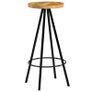 Bar Chairs 4 pcs Solid Mango Wood Image 8