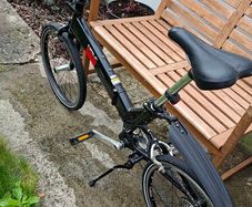 Giant foldable bike.
