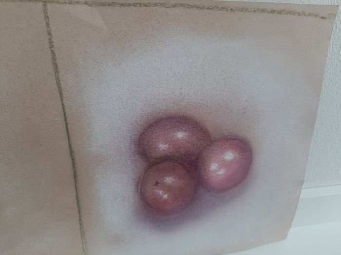 Pastel drawings