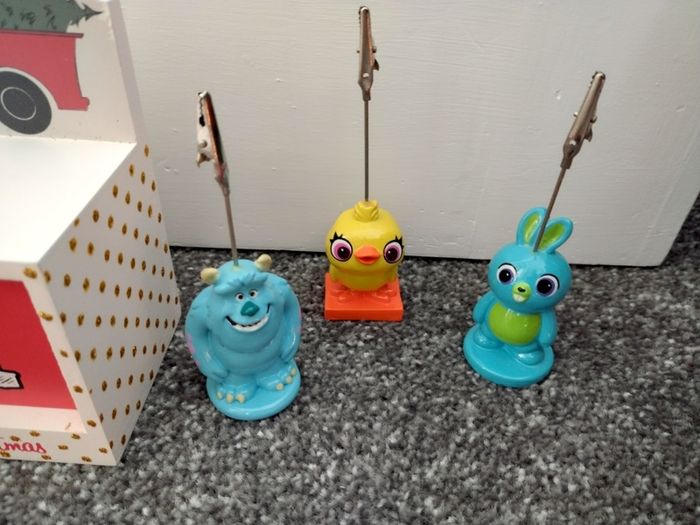 Box Of New as New Disney Christmas Ornaments and Gifts