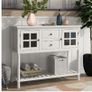 BRAND NEW Console table with shelf, hallway table, sofa table, white wood hallway, living room, bedroom, dressing room, chest of drawers Image 5