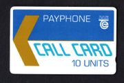 1988 Ireland 10 unit Trial (narrow notch) Call card. Telecom Eireann card number 1003