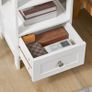 Storage shelves with drawer  Sleek & Modern Mini Storage Unit Image 3