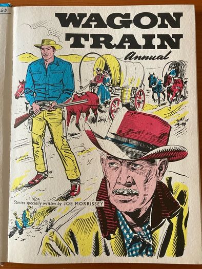 Cowboy annual:'Wagon Train' annual 1960