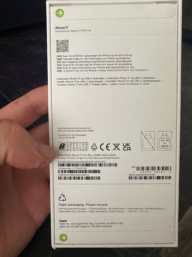 Apple iPhone 17 256 GB