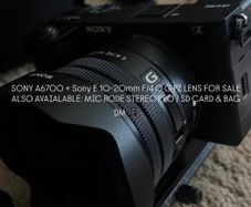 Sony A6700 + Sony E 10-20mm F4 G PZ