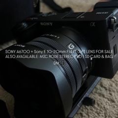 Sony A6700 + Sony E 10-20mm F4 G PZ