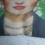 Frida Kahlo Square Cushion Image 8