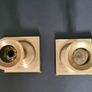 Vintage Brass Candlesticks Pair 16.5cm Classic Candle Holders Home Decor Image 4