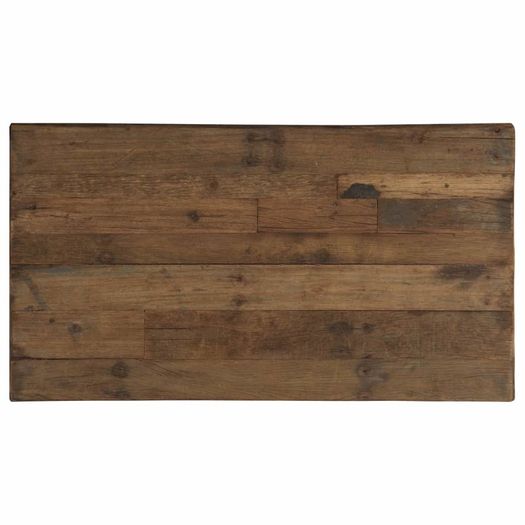 Opium Coffee Table Reclaimed Wood and Steel 110x60x35 cm